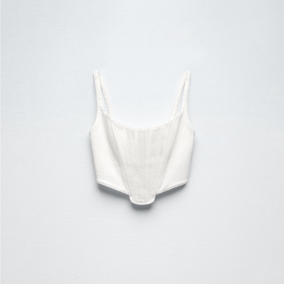 NEVER WORN Zara corset top - Picture 1 of 5